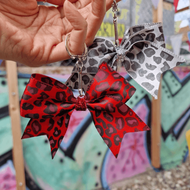 Keychain Bow &quot;SiideBüsi&quot;