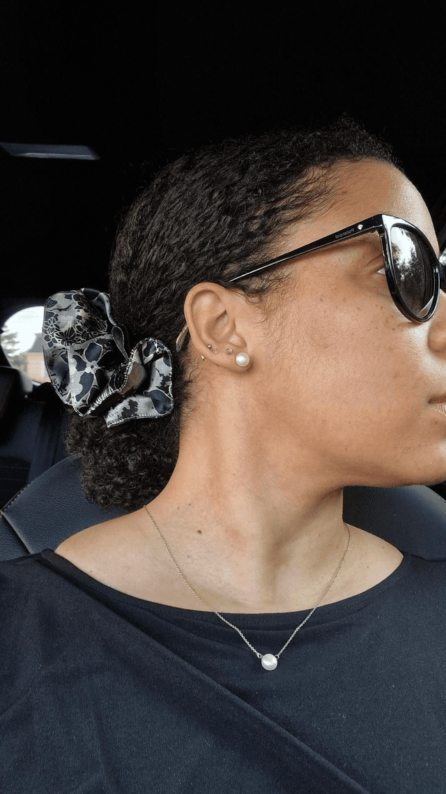 Big Satin Scrunchie &quot;Renée&quot;