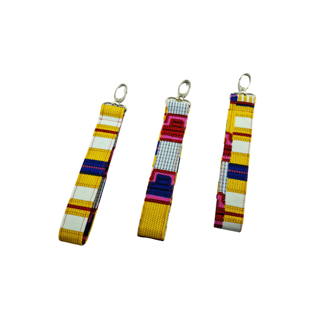 Wristlet Key Fob &quot;Kente Love&quot;