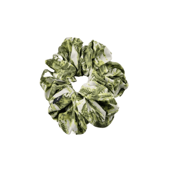 Big Scrunchie &quot;tie-dye&quot; green