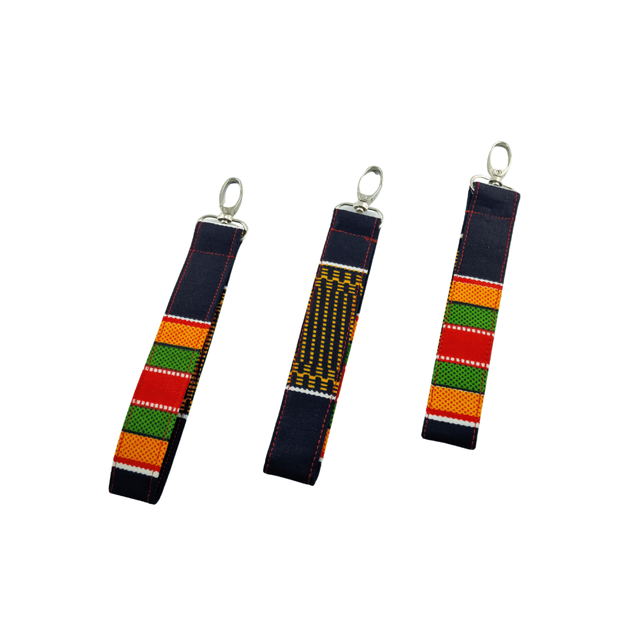 Wristlet Key Fob &quot;Sankofa&quot;