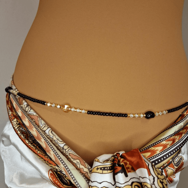 Waist Beads Designer &quot;Black Gold&quot;