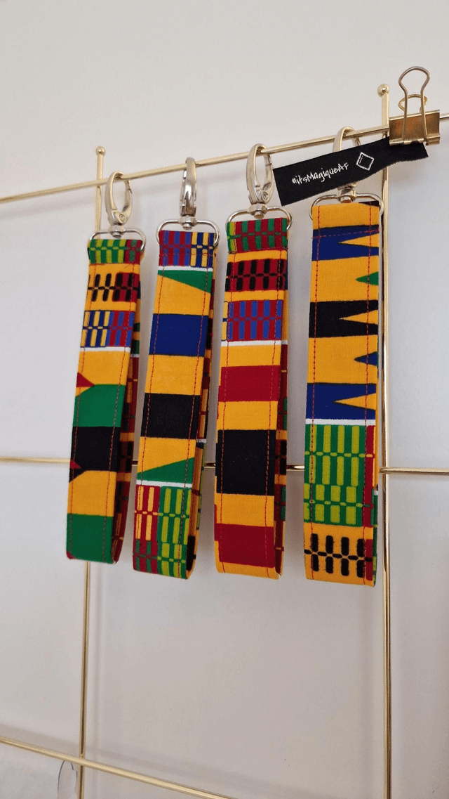 Wristlet Key Fob &quot;Oheneba&quot;
