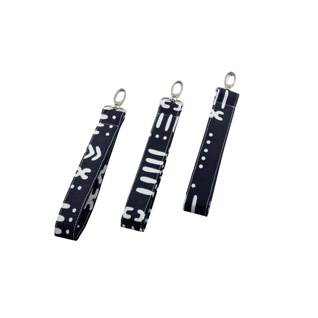 Wristlet Key Fob &quot;Bogolan&quot;