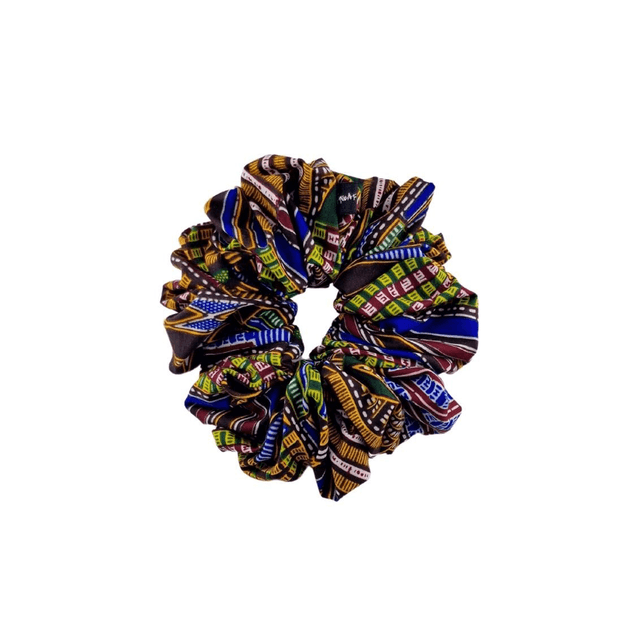 Big Scrunchie &quot;Kente 5 Elements&quot;