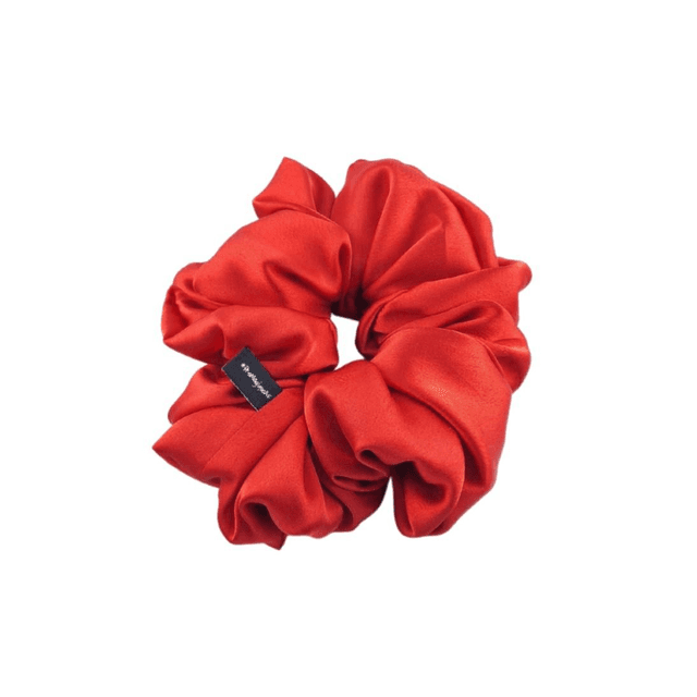 Big Satin Scrunchie &quot;Rose Petals&quot; 